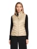 Betty Barclay Steppweste mit Stehkragen in Beige