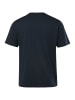 Men Plus Kurzarm T-Shirt in navy blau