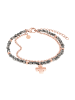 Tom Tailor Armband Edelstahl, IP rose in roséfarben