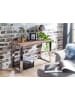 FineBuy Konsolentisch in Braun / Akazie / 46x115x76