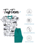 TupTam Kinder Jungen Pyjama Set Kurzarm 2-teilig Sommer in grün