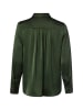 Marie Lund Satinbluse Mandy in oliv