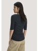 Hessnatur Softrib T-Shirt in schwarz