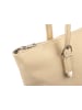 PRATTEN S038-G genarptes PU Shopper in dark beige