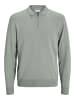 Jack & Jones Gestricktes Polo in Iceberg Green