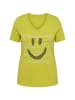 MIAMODA Shirt in grüngelb