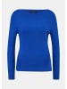 comma Strickpullover langarm in Blau