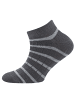 ewers 6er-Set Sneaker Socken 6er Pack Ringel/Rippe in bunt