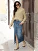 Heine Jeansrock in blue-stone-washed
