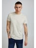 11 Project T-Shirt PRBennet 21300840-ME Modisches T-Shirt mit Streifen-Muster in Natur