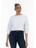 myMo Damen Sweatshirt in Weiss