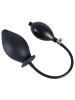You2Toys aufblasbarer Analplug True Black Inflatable Dildo Butt Plug in schwarz