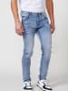 KOROSHI Slim fit jeans. in blau