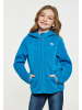 Schmuddelwedda Mädchen (Kids) Strickfleeceblouson in Cyanblau Melange