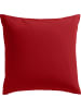 REDBEST Baumwolle Kissenhülle Seattle in rot