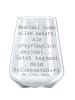Mr. & Mrs. Panda Bordeauxglas Spruch Scheidung Soloabenteuer mit... in Transparent
