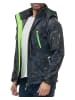 Geographical Norway Herren Regular Fit Softshelljacke  in Navy-Green