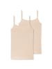 Schiesser Unterhemd 2er Pack in Beige (Sand)