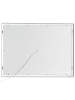Beliani Badezimmerspiegel PRENOIS in Silber - (W) 80 x (H) 60 x (L) 4 cm