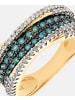 Diamant L'éternel Eternity-Ring aus 375 Gelbgold mit Diamant