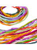 Wollmanufaktur Filges Seidenschnüre, 10 Stück in bunt