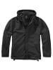 Brandit Jacke "Frontzip Windbreaker" in Schwarz