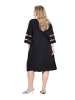 MIAMODA Kleid in schwarz