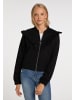 myMo Sweatjacke in Schwarz