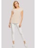 F4NT4STIC Extended Shoulder T-Shirt Escape Discover the World Mountain in Whitesand