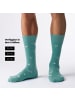 von Jungfeld Gemusterte Socken SIGNATURE ICONS in Dragonfly - Sea Green