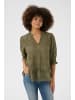 CULTURE Langarm-Bluse CUolu in Dusky Green