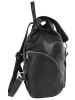 Forty degrees Rucksack echt Leder in schwarz
