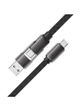 Acefast C13-04 USB-C USB-A/USB-C Kabel 1,2m