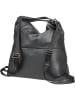 Mandarina Duck Rucksack / Backpack Mellow Leather Hobo Backpack FZT48 in Nero