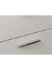 Inn.Furn Hängeschrank weiß Hochglanz, Eiche 37 cm, Badschrank hängend