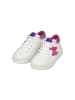 Geox Mikiroshi Synth.Lea Junior-Sneaker mit Schnürung Weiß