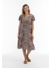 usha FESTIVAL Kleid Mit Paisley-Print in Marine Mehrfarbig