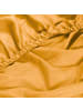 Erwin Müller Mako-Satin Spannbettlaken Landshut in curry