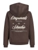 JACK & JONES Junior Hoodie JORNORREBRO TYPO BACK SWEAT HOOD JNR in java