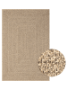 the carpet Juteteppich Kansas B in Natur