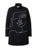 MIAMODA Strickjacke in schwarz