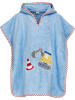 Playshoes Frottee-Poncho Bagger in Bleu