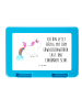 Mr. & Mrs. Panda Lunchbox Einhorn Pupsen mit Spruch in Weiß