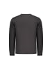 Coveri Moving Schwarzer Baumwoll-Pullover
