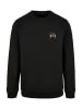 F4NT4STIC Sweatshirt Wizard Cat CREW in schwarz