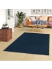 Snapstyle Luxus Hochflor Shaggy Teppich Velvet in Dunkelblau