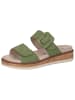 Caprice Pantolette in GREEN SUEDE
