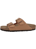 Birkenstock Sandale Arizona Birko-Flor Nubuk normal in braun