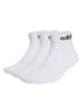 adidas Socken 3er Pack in Weiß