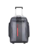 Piquadro Urban 2-Rollen Rucksacktrolley Leder 54 cm Laptopfach in grey black